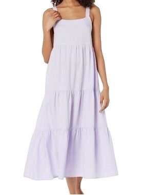 Woman’s Britt Tiered Maxi Dress in Lavender